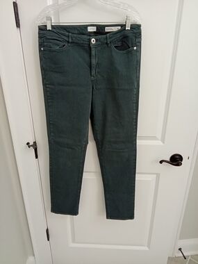 J.Jill Dark Green Women's Skinny Jeans